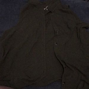 Dark green time in true XXXL 22 tank top cover up